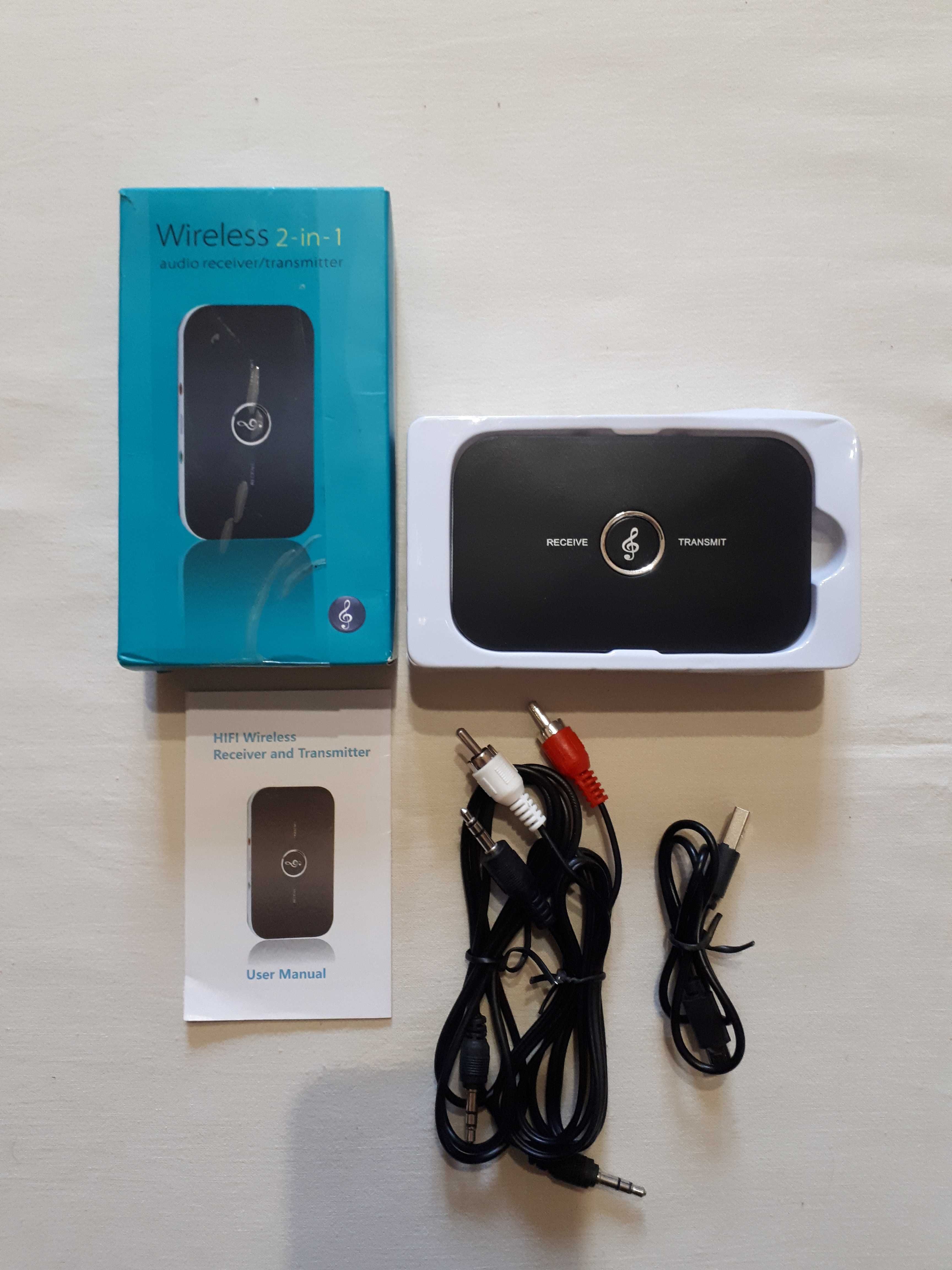 Bluetooth аудіо ресівер-трансмітер 2 в 1 передавач звуку