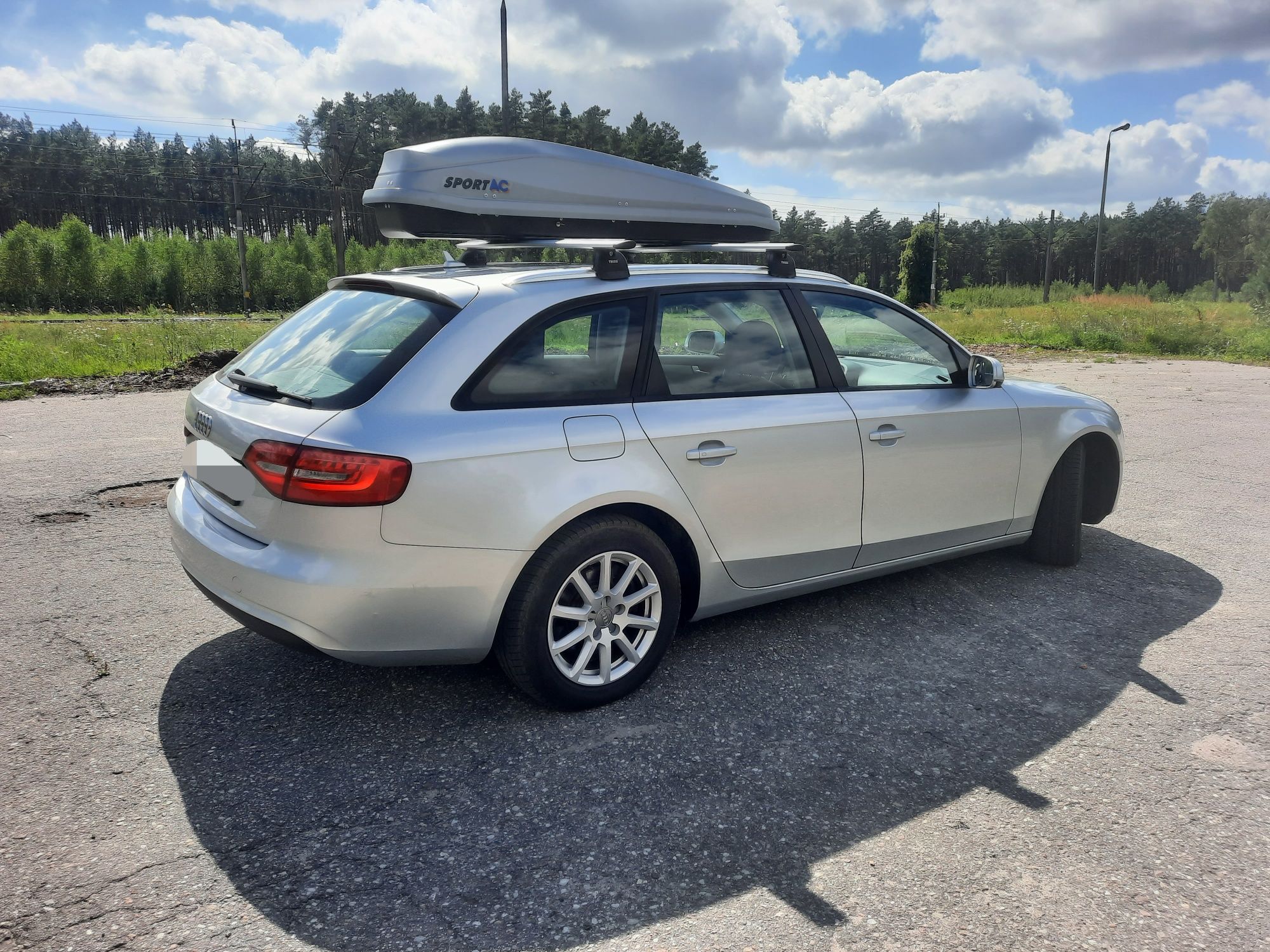 Belki dachowe Thule Wingbar Evo audi a4 b8