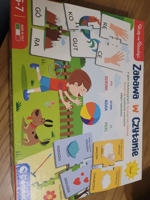 Gra Zabawa w czytanie Clementoni