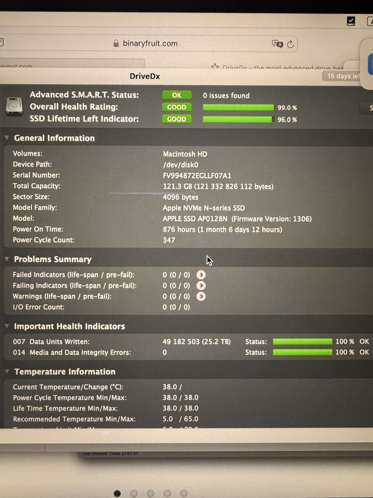 Macbook air a1932 13”