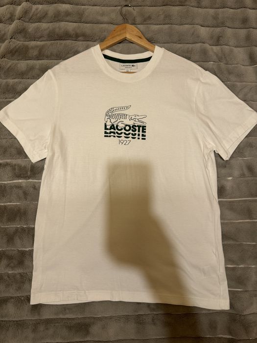 T-shirt lacoste white