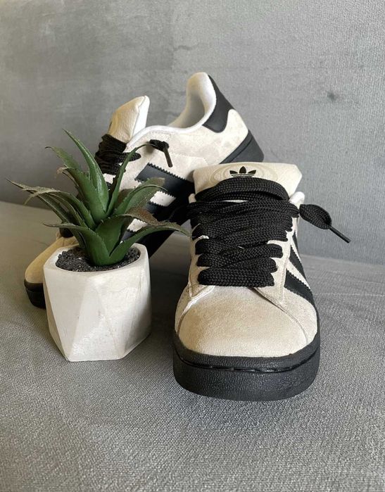 Adidas Campus Beige Black кросівки 41 розмір