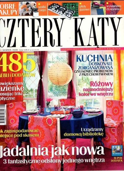 Cztery Kąty 8/2008 Jadalnia jak nowa, Marcin Troński