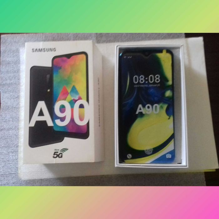 Samsung А90 рабочий. На запчасти.