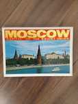 Coleção Completa 16 Postais Moscovo – União Soviética (Vintage Raro)