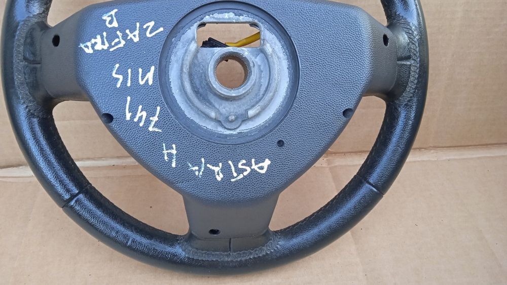Zafira B Astra H Kierownica Multifunkcja Skóra