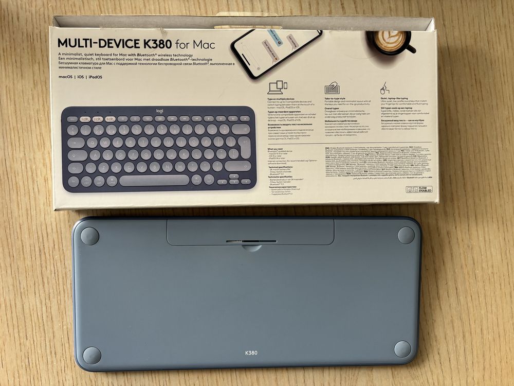 Klawiatura Bluetooth Logitech K380 Mac iOS iPad