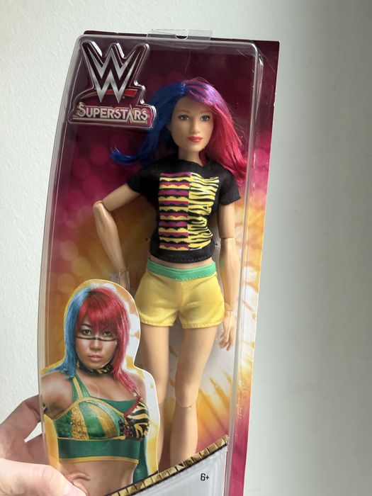 Lalka barbie muskularna Asuka Superstars prezent kolekcionerski
