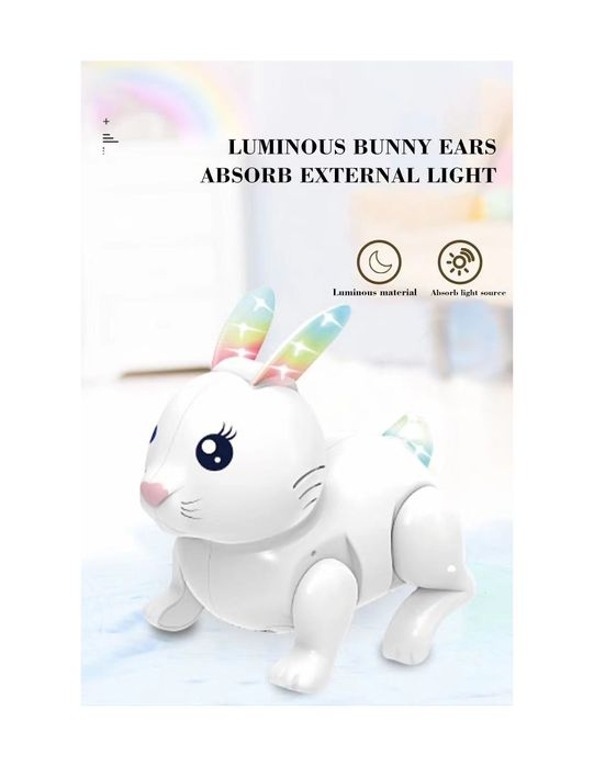 Brinquedo Interativo Coelho Qiaoyang QA-RB15