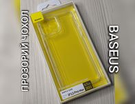 Чехол Baseus на iPhone 13 14 Pro Max прозрачный чохол прозорий силікон
