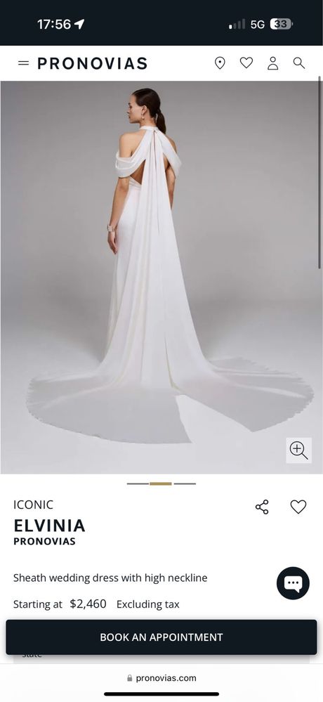 Vestido de noiva novo - nunca usado - Pronovias