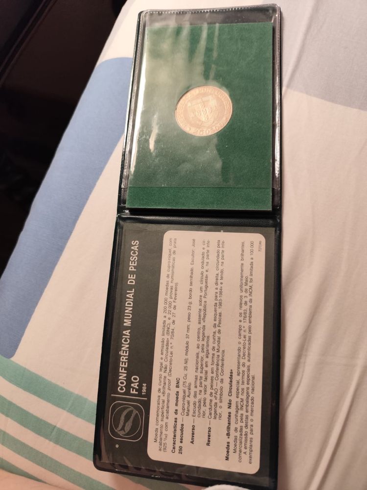 Moeda antiga 250 escudos