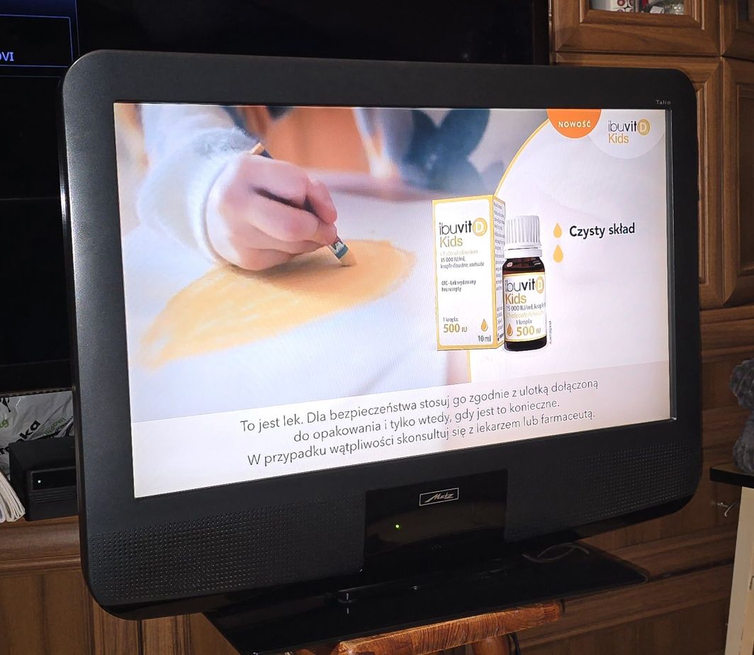 Niemiecki telewizor 32" Metz Talio LCD nowy pilot + dekoder dvbt