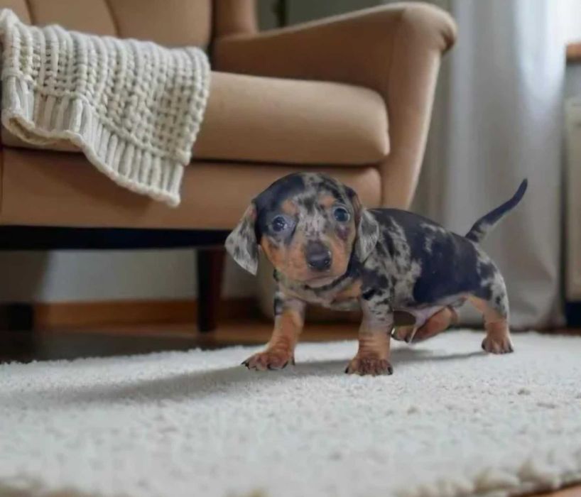 Teckel Miniatura Arlequim