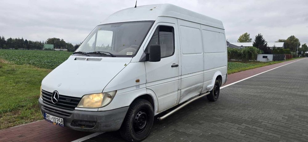 Mercedes Sprinter 313CDI 2.2 diesel 2001r blaszak  ład: 1525kg