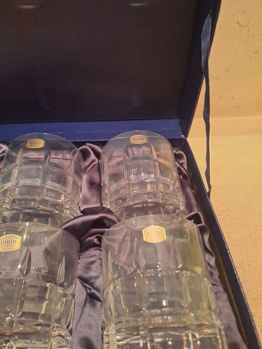 Copos Cristal Atlantis NOVOS