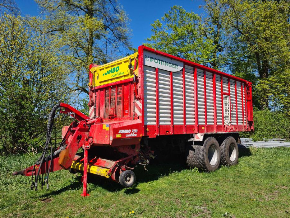 Pottinger Jumbo 7210D z waĺkami