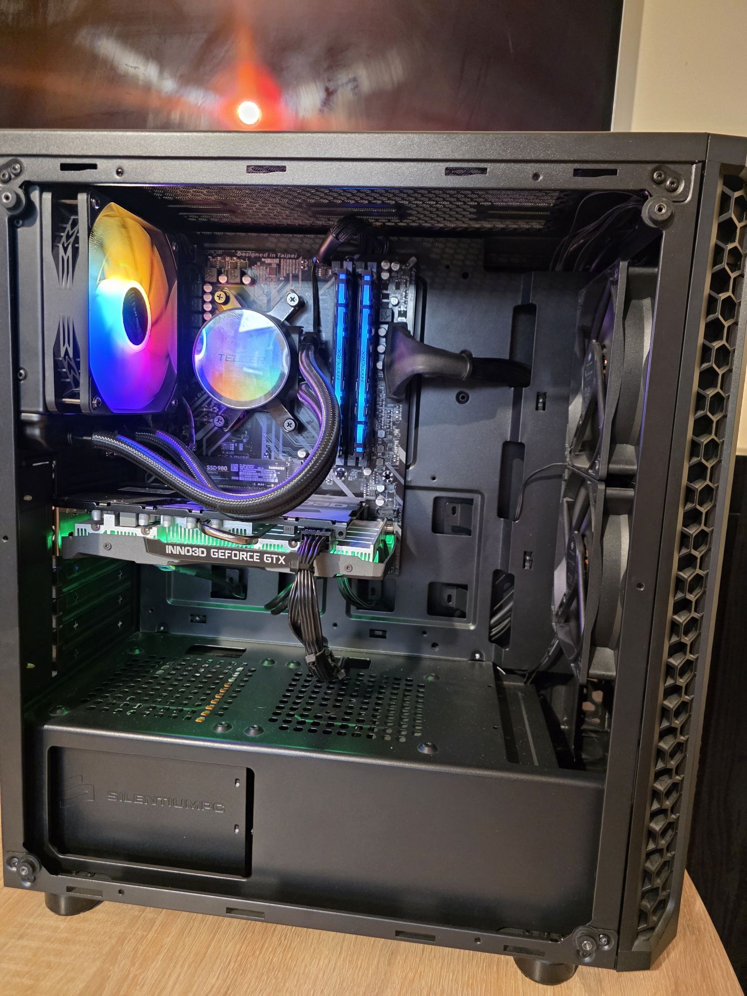 Caly zestaw,R7,GTX1660S, DDR4 16, SSD m2
