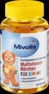 Мультивітаміни Mivolis дитячі ведмедики желейні мишки