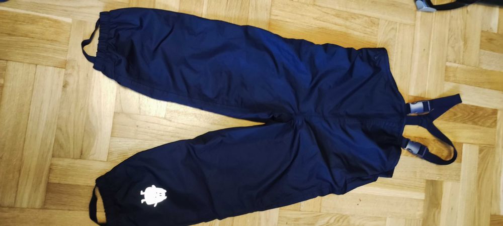 Kurtka i spodnie zestaw  przeciwdeszczowy ocieplany