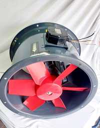 Ventilador extrator 12750 m3h Ar fumos tintas de estufas de pintura