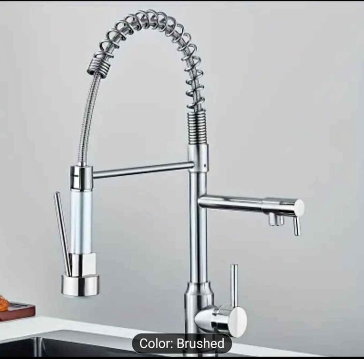 Torneira cozinha MASTER CHEF 2 chuveiro profissional e bica giratória