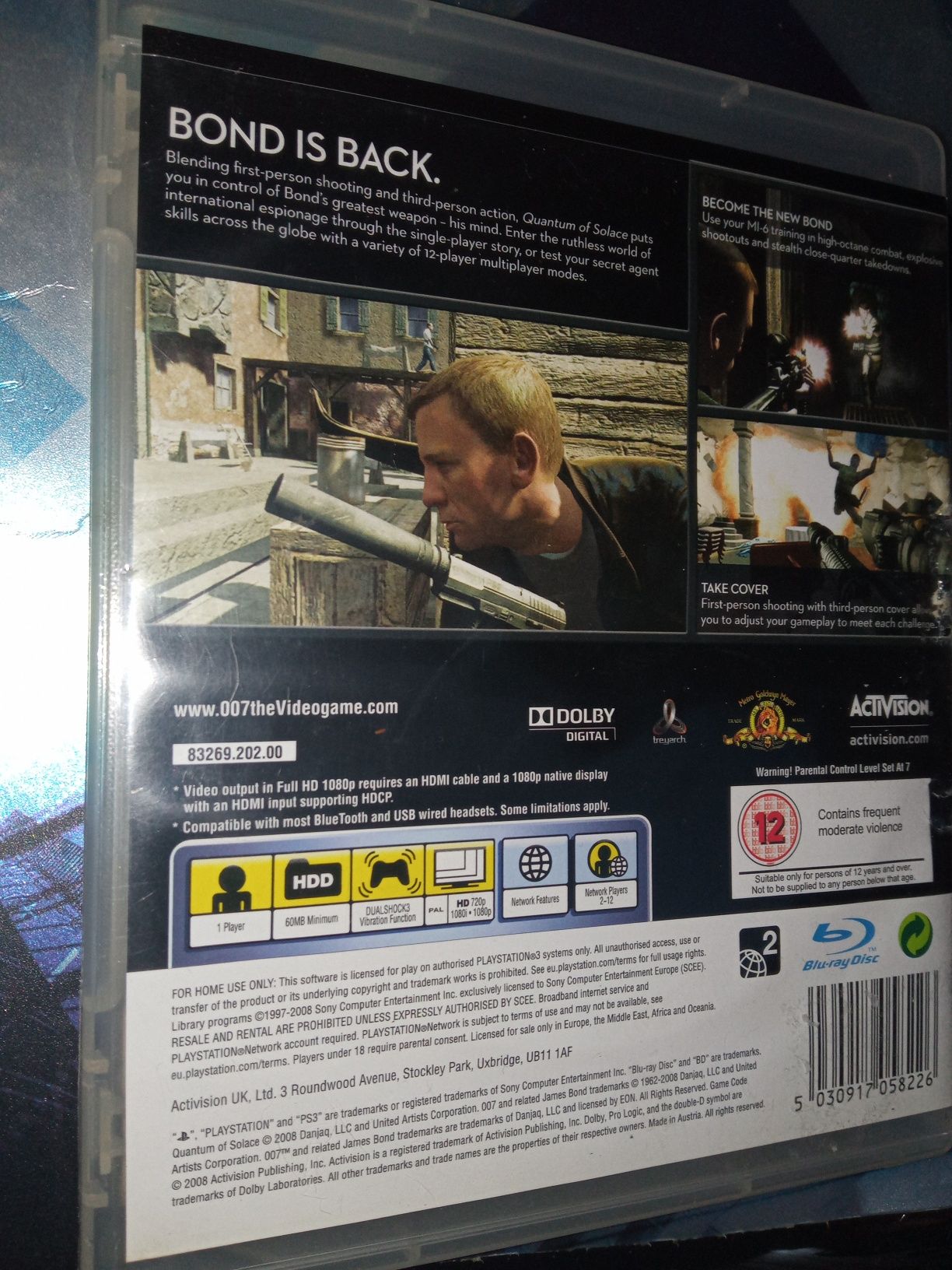 PS3• 007-Quantum of Solace _ 2008