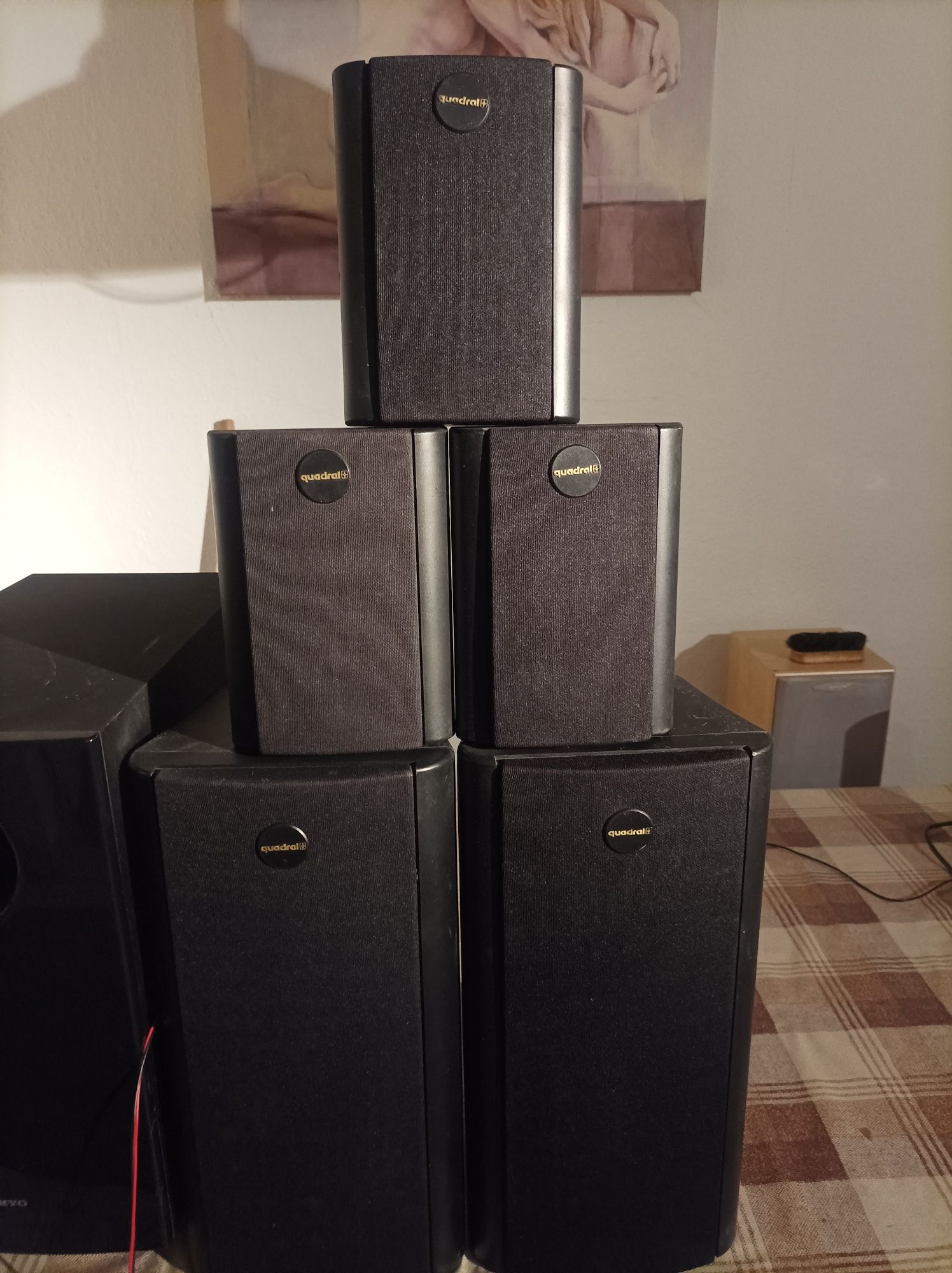 Kolumny QUADRAL HTS-40,HTS-10,HTS-20 TV
