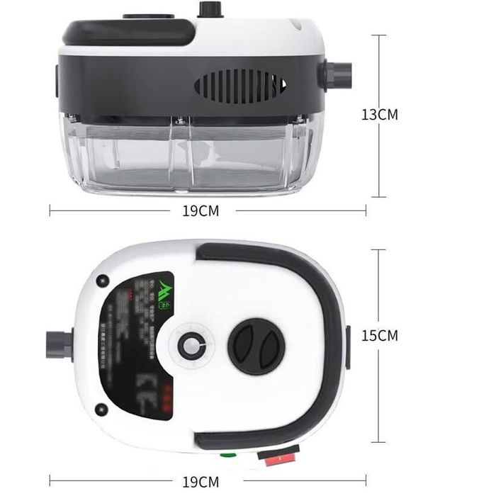 Ręczny odkurzacz parowy 1500 W wysokociśnieniowy