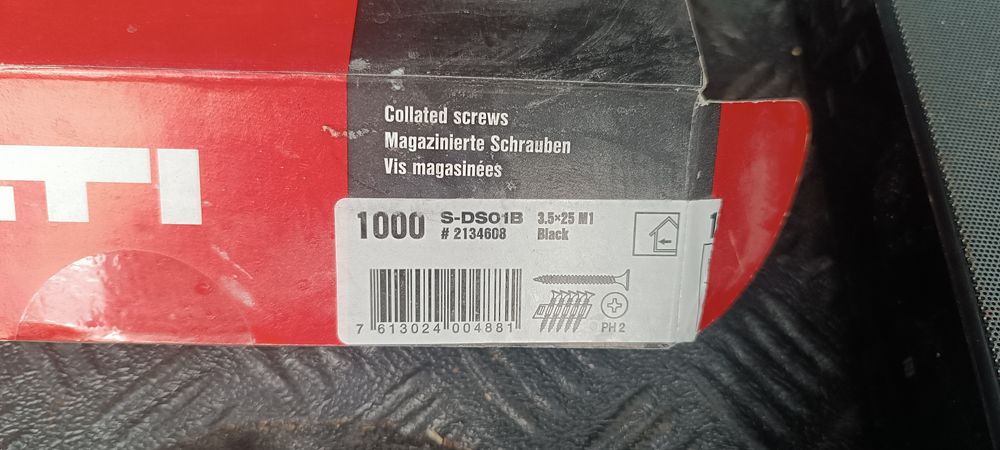 Wkręty na taśmie HIlti