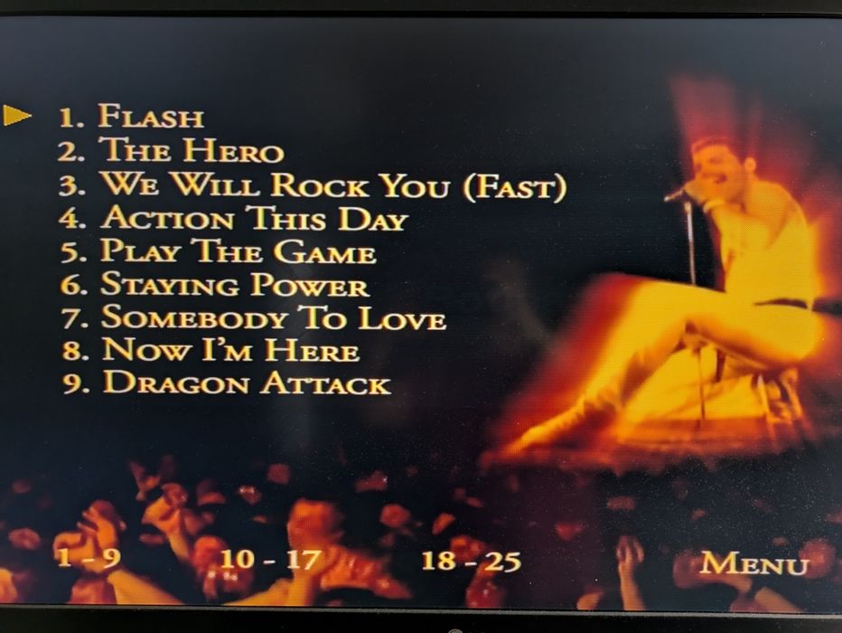 Duplo DVD " Queen On Fire - Live At the Bowl " 1982 (Como Novo)