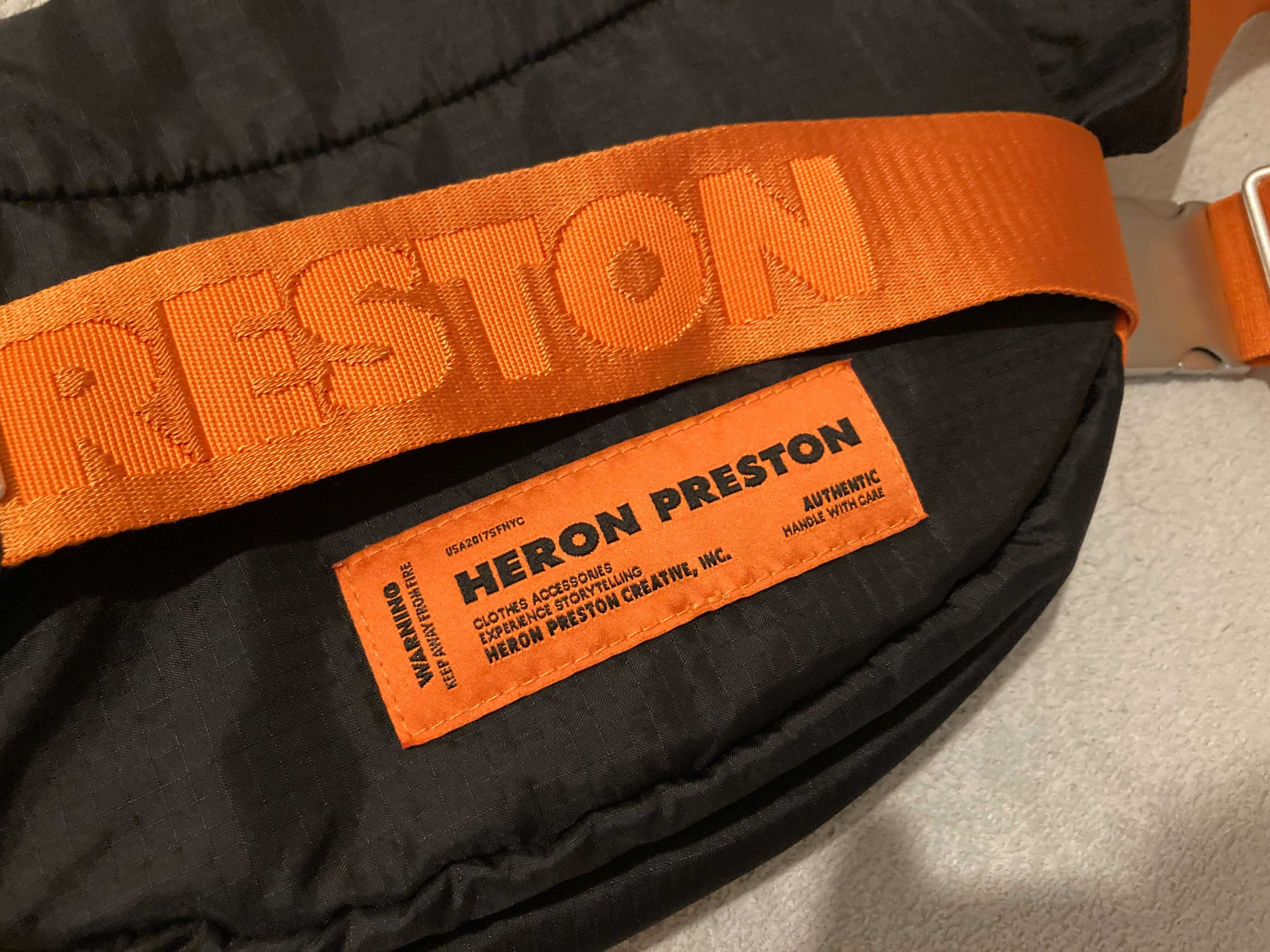 Nerka Torba Heron Preston CTNMB Waist Pack Orange Shell Belt Bag