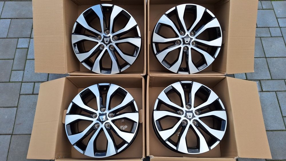 Oryginalne Nowe Alufelgi 5x114,3 R17 Renault Megane Dacia Toyota Nissa