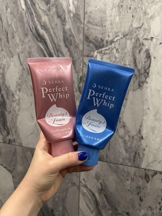 Senka Perfect Whip Collagen pianki/żele japońskie