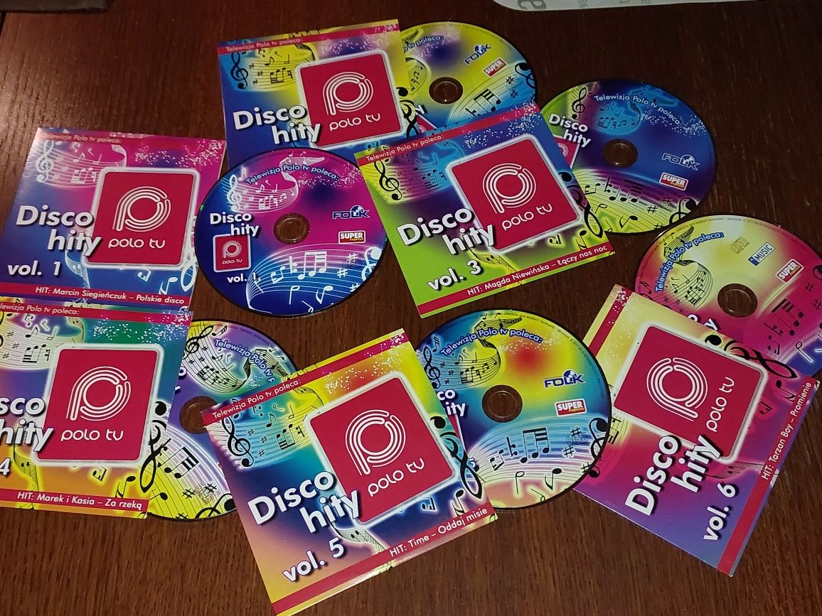 CD Disco Polo Telewizja Hity POLO TV 60 utw. Vol.1 do Vol.6 - 6CD=50zł
