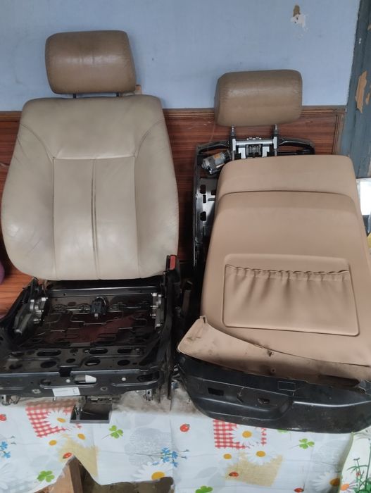 Сиденья электро бмв е39 на разбор!