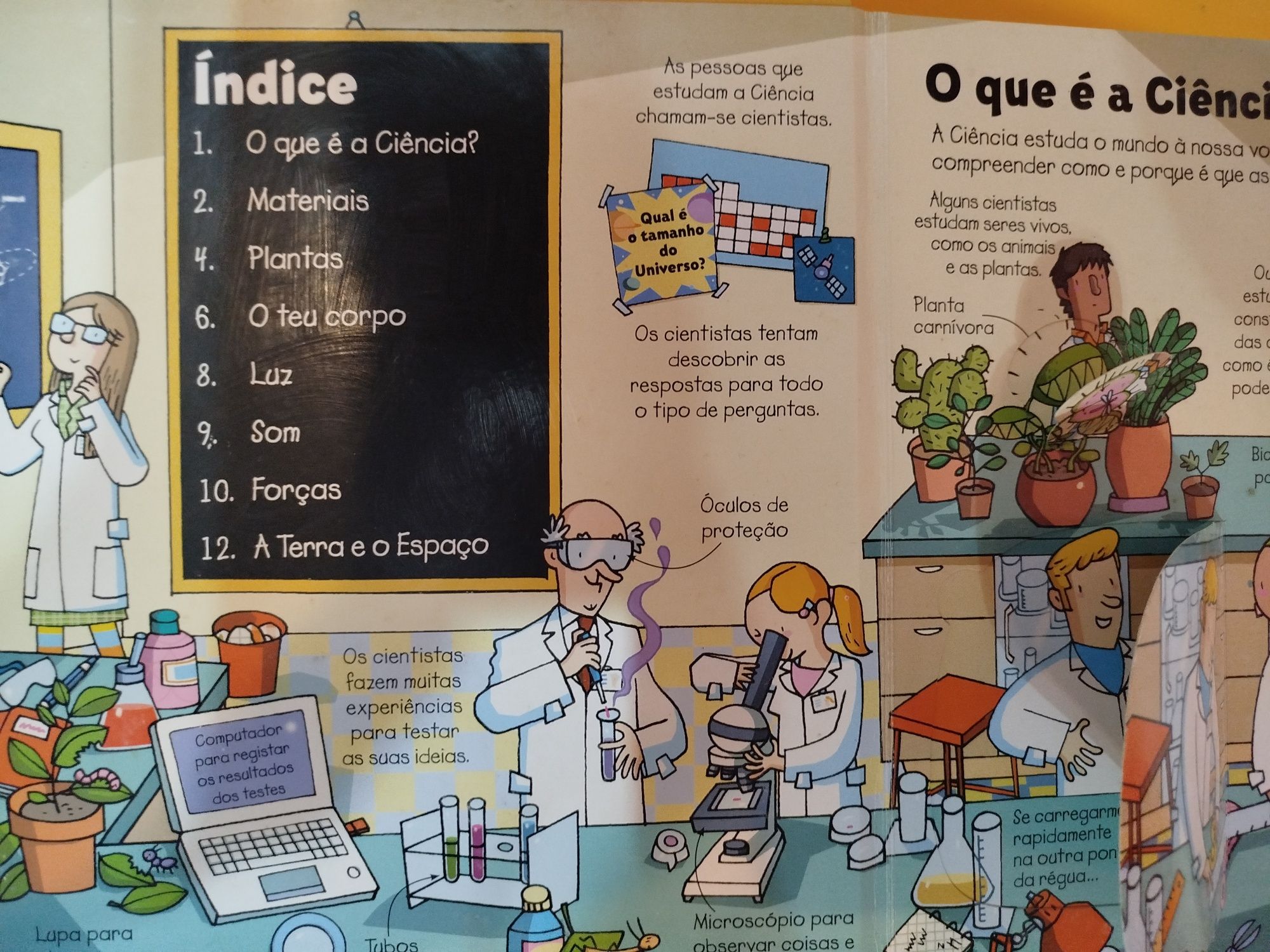 Livro "Descobre a Ciência"