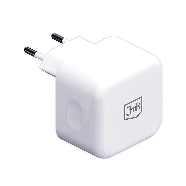 Ładowarka sieciowa 3mk Hyper Charger 35W 2x USB-C - biała