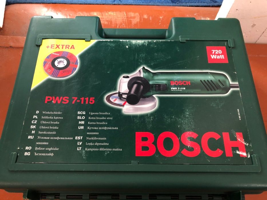 Продам BOSCH PWS 7-115