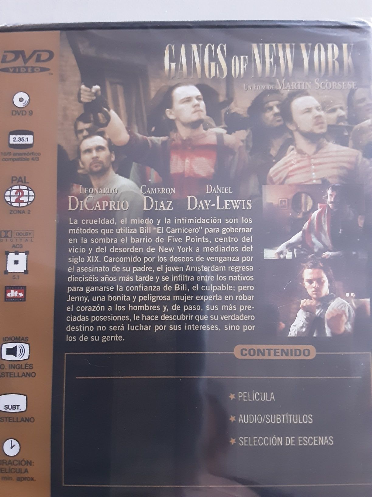 Gangs of new York novo versão espanhola