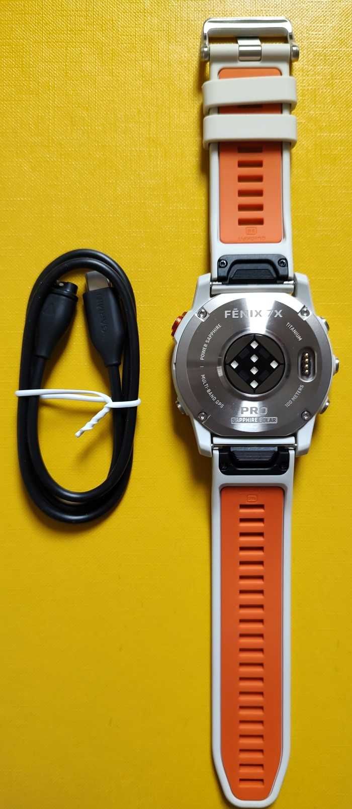 zegarek smartwatch Garmin Fenix 7x Pro sapphire solar GPS