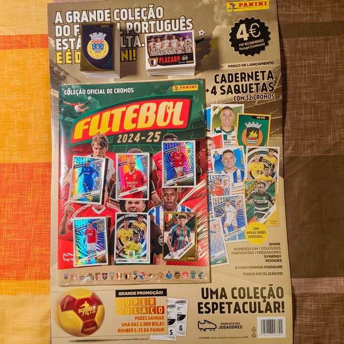 Coleção Cromos Liga Betclic 2024 / 2025