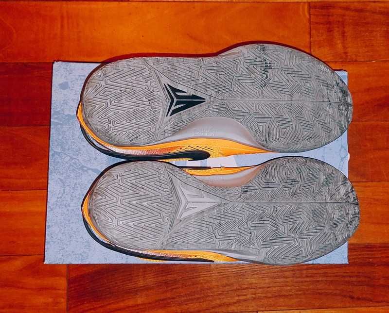 Ja Morant 44,5 Nike Laser orange \ silver gray Nowe stan idealny DS