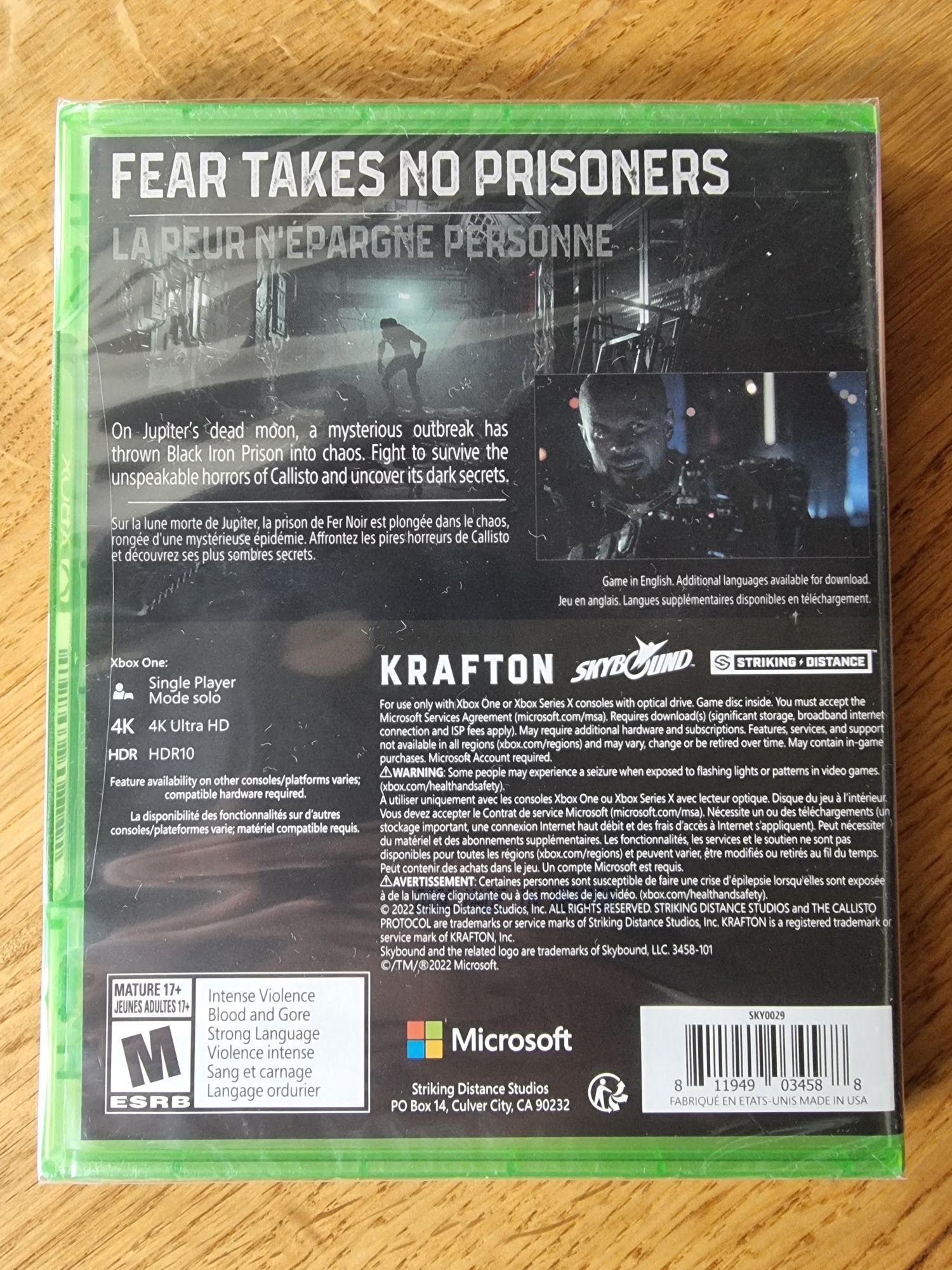 The Callisto Protocol Day One Edition XBOX (Nowa FOLIA)
