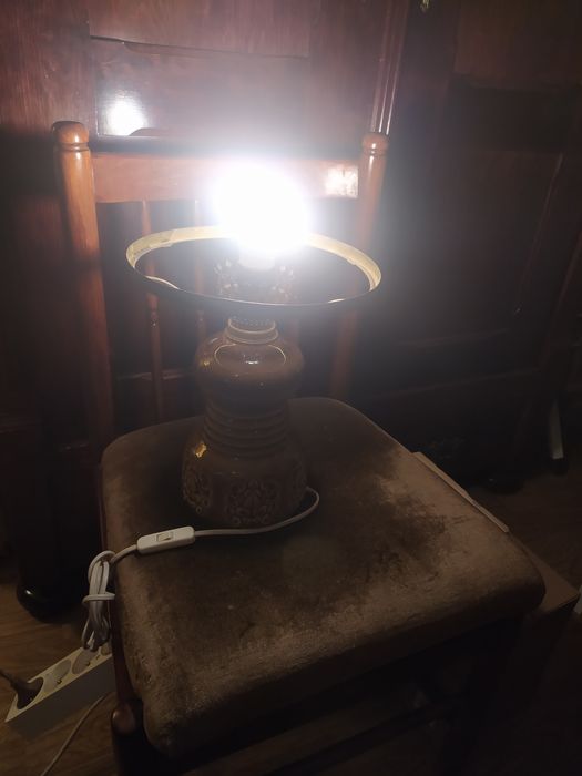 ZSO Polam Wrocław lampa ceramiczna