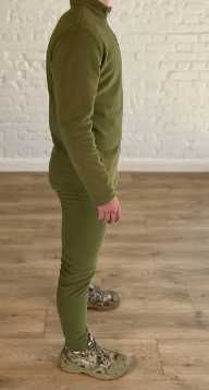 Тактический комплект с флисовым термобельем ЗСК Вафелька