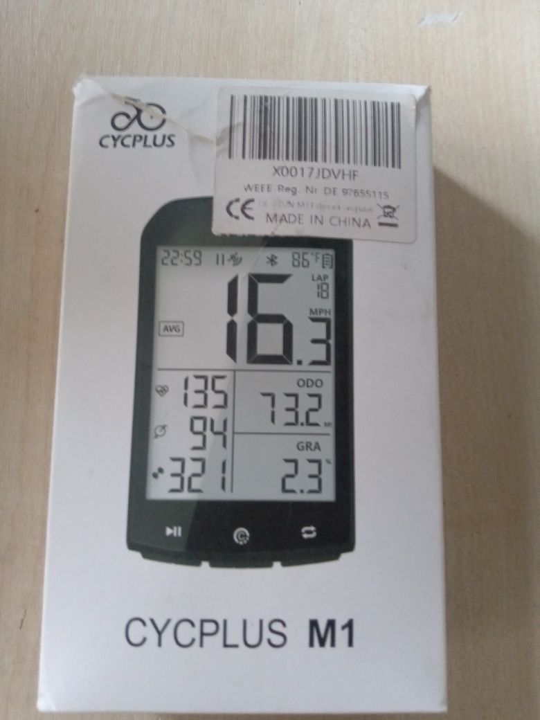 CYCPLUS M1 licznik rowerowy GPS