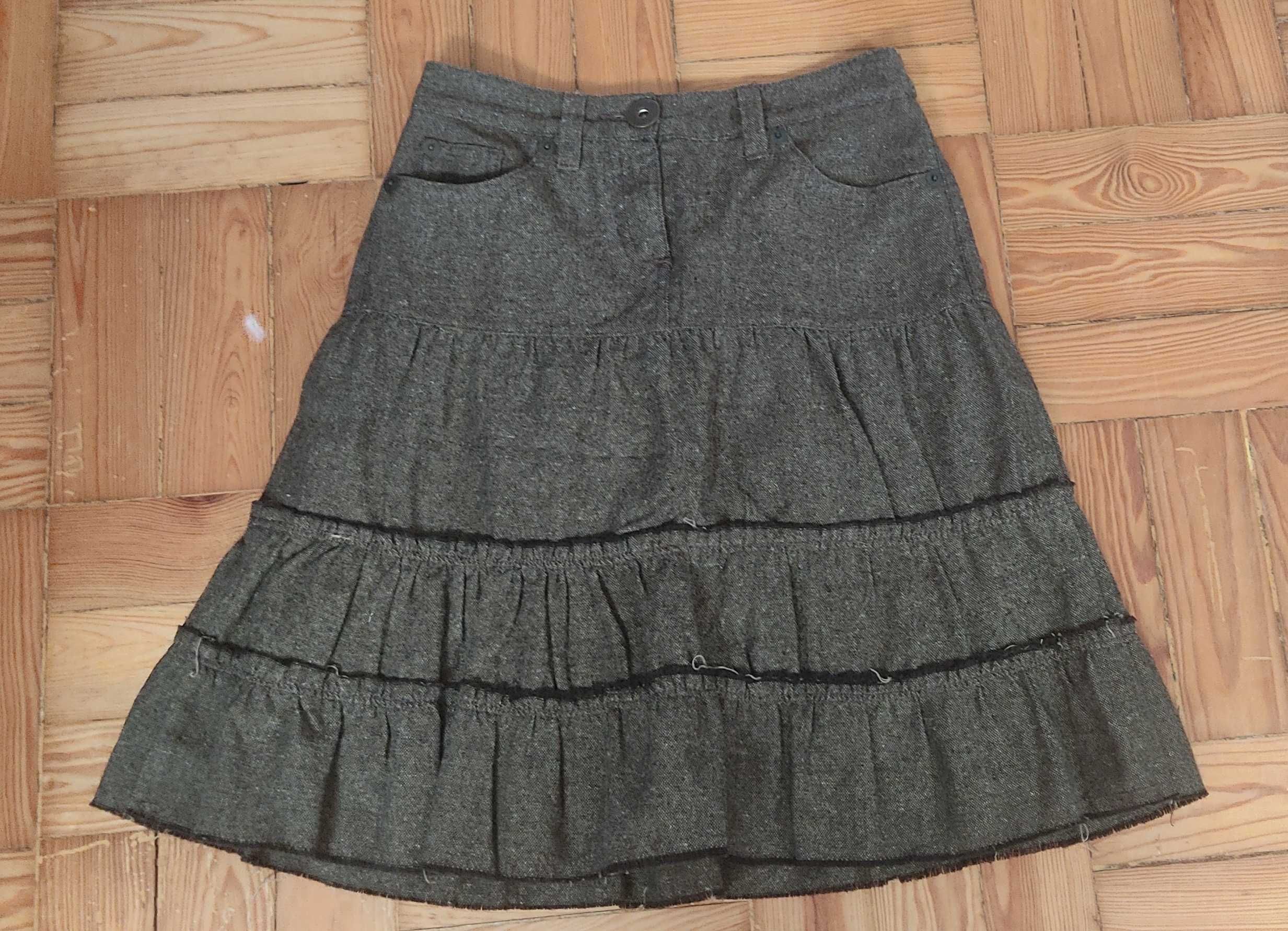 Peças de roupa com algum uso, mas em perfeitas condições