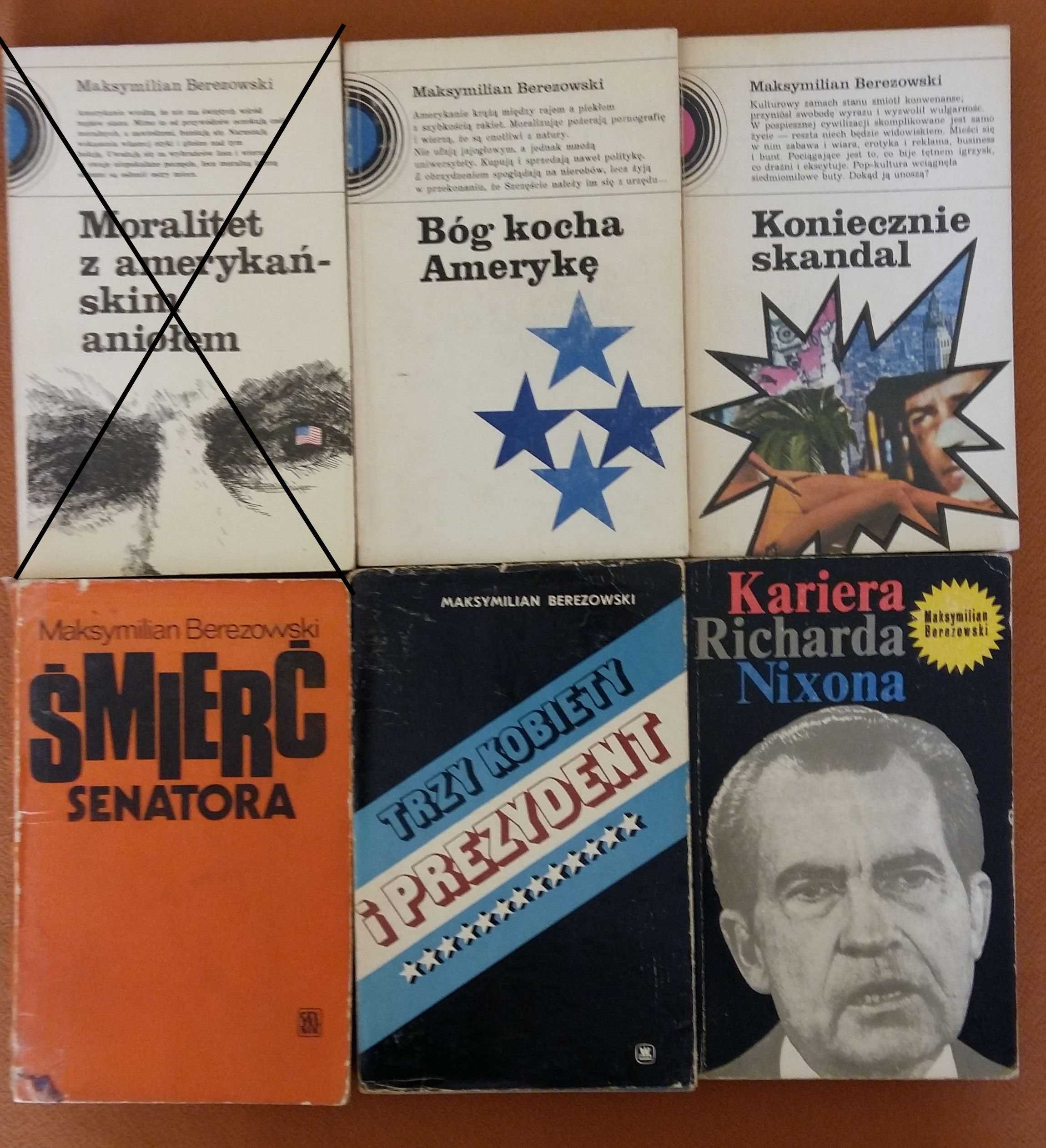 Berezowski Śmierć senatora,Trzy kobiety,Kariera R.Nixona,Bóg kocha Ame