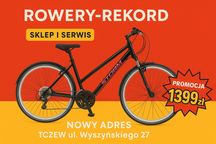 PROMOCJA COROSS AERO 28'' D Osprzęt Shimano z 1699zł na 1399zł Raty 0%